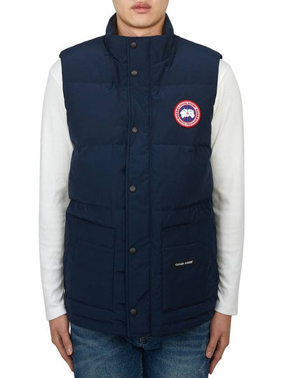 Freestyle Crew Vest Blue - CANADA GOOSE - BALAAN 2