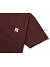 K87 workwear pocket short sleeve t shirt port - CARHARTT - BALAAN 5