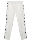 Men's Road Tapered Track Pants White - GOLDEN GOOSE - BALAAN 2