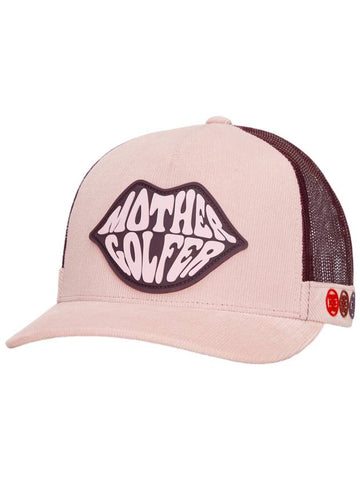 Mother Golfer Cotton Corduroy Trucker Ball Cap Amour - G/FORE - BALAAN 1