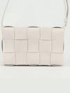 Intrecciato Cassette Cross Bag White - BOTTEGA VENETA - BALAAN 3