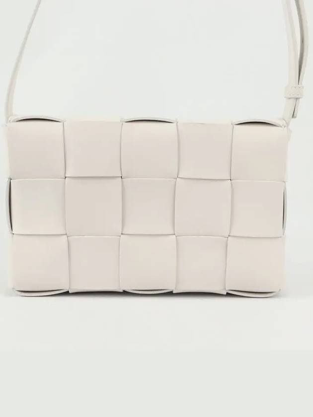 Intrecciato Cassette Cross Bag White - BOTTEGA VENETA - BALAAN 3