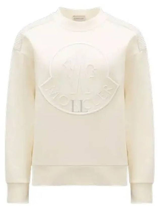 103939 Logo Sweatshirt 8G00042 899U5 034 - MONCLER - BALAAN 1