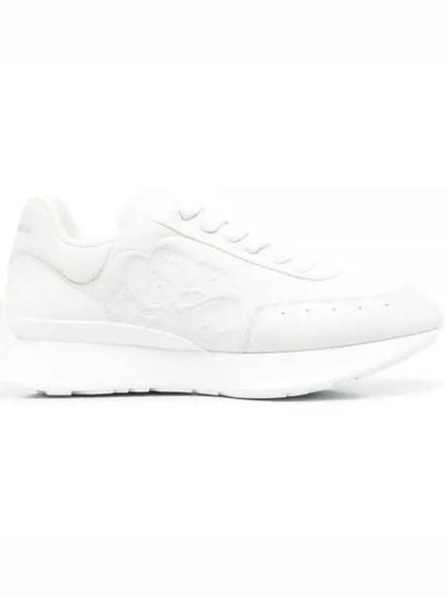 Sprint Runner Low Top Sneakers White - ALEXANDER MCQUEEN - BALAAN 2