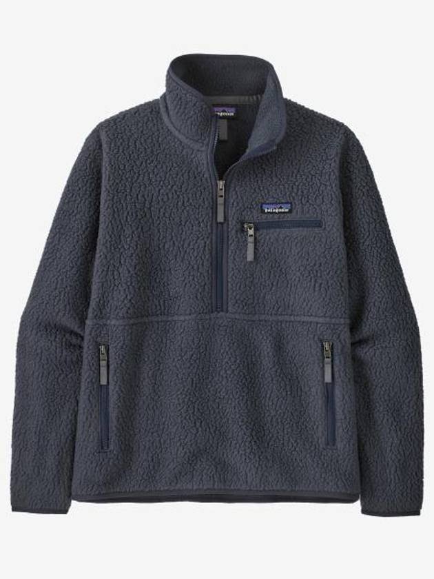 Women's Retro File Marsupial Anorak Jacket Navy - PATAGONIA - BALAAN 2