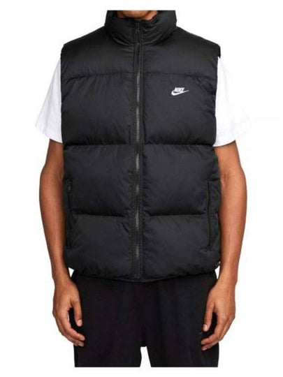 Men's Club Puffer Vest Black - NIKE - BALAAN 2