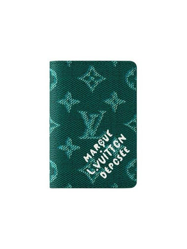 Pocket Organizer Card Wallet Green - LOUIS VUITTON - BALAAN 1