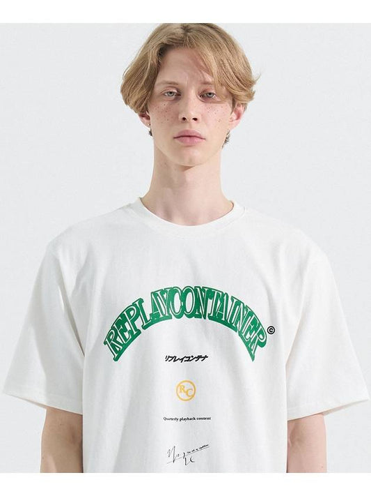 graphic half tee green - REPLAYCONTAINER - BALAAN 1