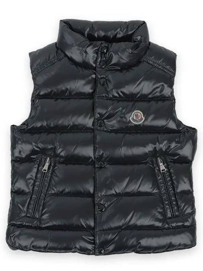 Kids TIB Logo Patch Padded Vest Black 1A12620 68950 999 8 10A - MONCLER - BALAAN 2