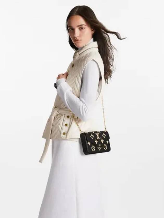 Felicie Pochette Shoulder Bag Black - LOUIS VUITTON - BALAAN 2