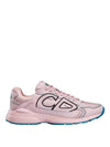 B30 CD Logo Patch Technical Fabric Low Top Sneakers Pink - DIOR - BALAAN 2