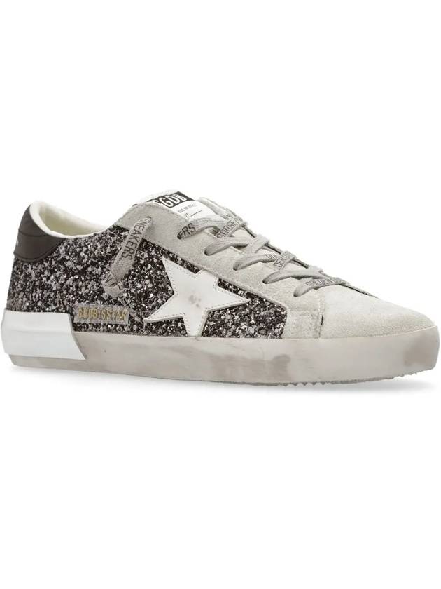 Superstar Classic Low Top Sneakers Glitter Grey - GOLDEN GOOSE - BALAAN 4