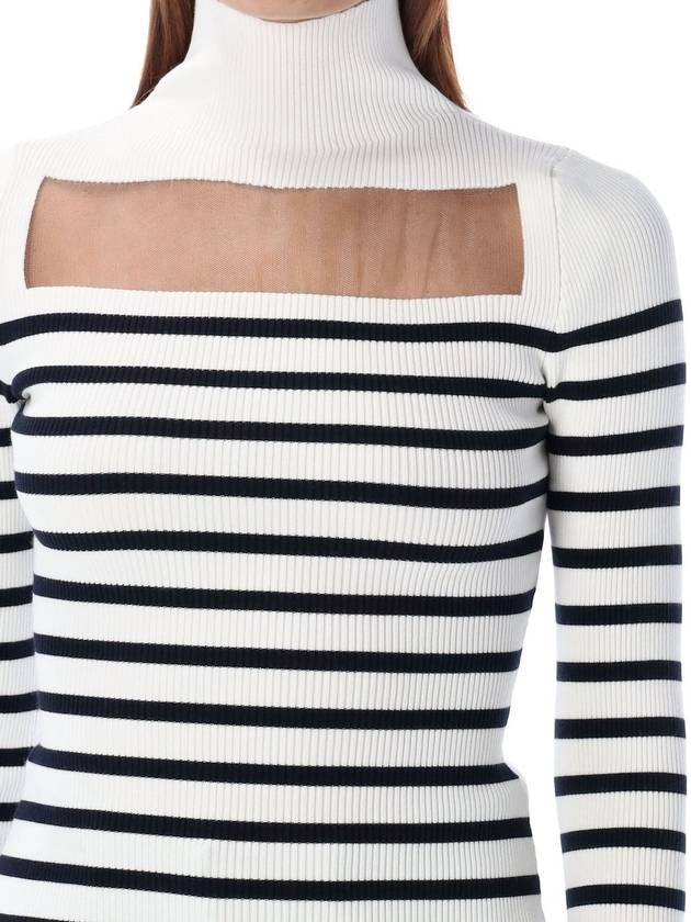 Ribbed marinier sweater - JEAN PAUL GAULTIER - BALAAN 3