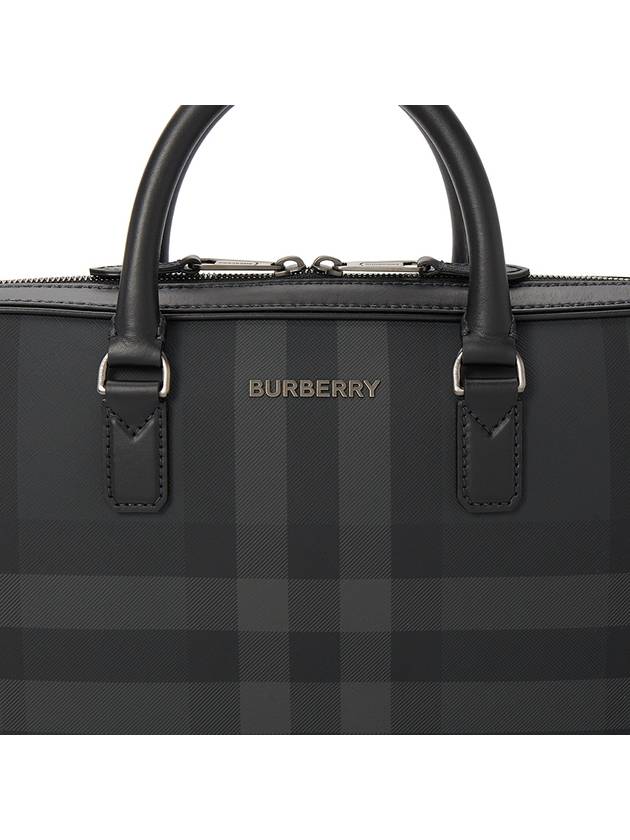 Slim Ainsworth Check Case Dark Grey - BURBERRY - BALAAN 9