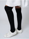 Over Knee Socks Black - ATHPLATFORM - BALAAN 1