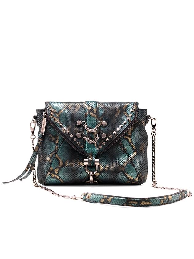 Frost Flap Cross Bag Phthalo Green - DONIRAY - BALAAN 2