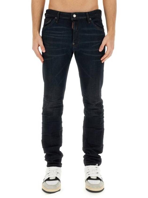 denim straight pants S79LA0073 S30342470 DENIM - DSQUARED2 - BALAAN 1