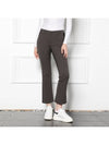 Women s white brush color combination bootcut pants HA3WPT003 - HOLIC&PLAY - BALAAN 5