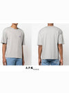 Jeremy Logo Short Sleeve T-shirt Grey - A.P.C. - BALAAN 5