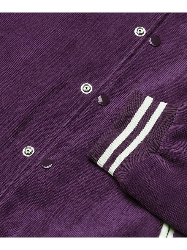 CORDUROY VARSITY JACKET PURPLE - ROLLING STUDIOS - BALAAN 6