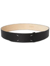 Stitch Leather Belt Black - MAISON MARGIELA - BALAAN 3