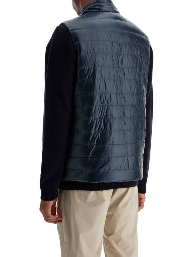 reversible black polyamide gilet - HERNO - BALAAN 3