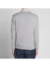 Men s Acid Fox Patch Cardigan Gray SPCZU00500 GRM - MAISON KITSUNE - BALAAN 3