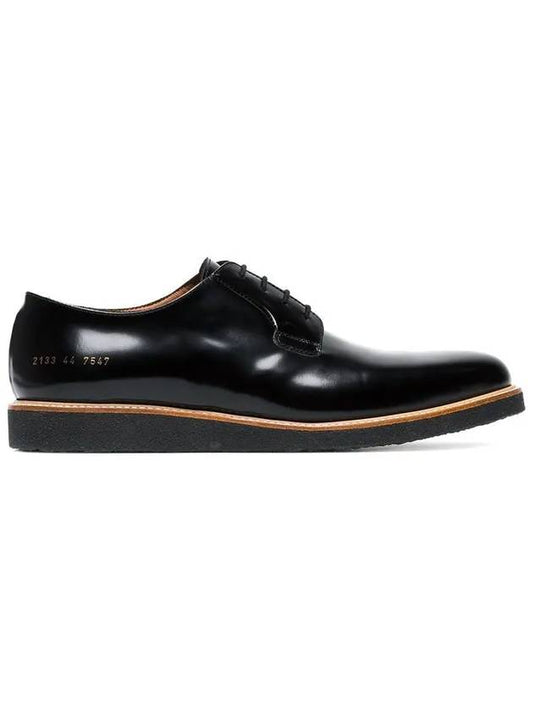 Shine Lace Up Derby Black - COMMON PROJECTS - BALAAN 2