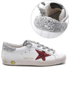 Superstar Glitter Star Low Top Sneakers White - GOLDEN GOOSE - BALAAN 2