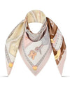 Tag Me Square 90 Scarf Beige - LOUIS VUITTON - BALAAN 4