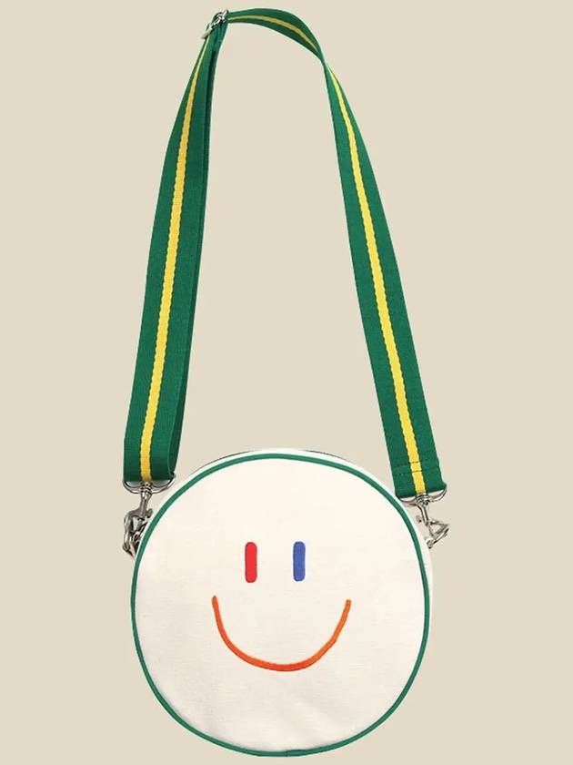 Lala Tambourine Cross Bag White - LALA SMILE - BALAAN 4