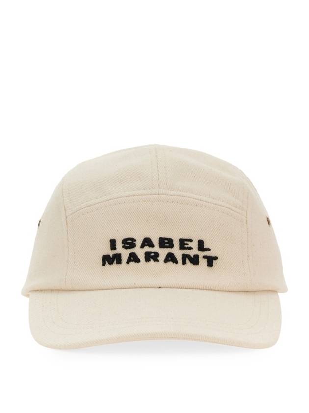 Tedji Ball Cap Ecru - ISABEL MARANT - BALAAN 2