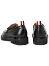 Spazzolato Tassel Leather Loafers Black - THOM BROWNE - BALAAN 7