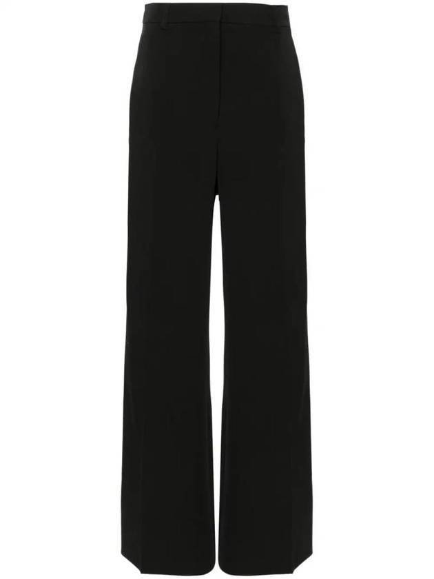 Flared wool wide pants black - STELLA MCCARTNEY - BALAAN 1