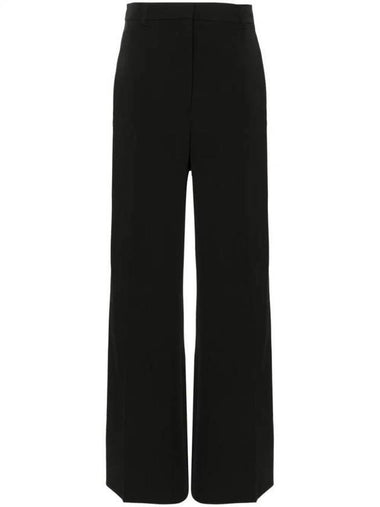 Flared wool wide pants black - STELLA MCCARTNEY - BALAAN 1