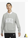 Club Fleece Long Sleeves Polo Shirt Grey - NIKE - BALAAN 2