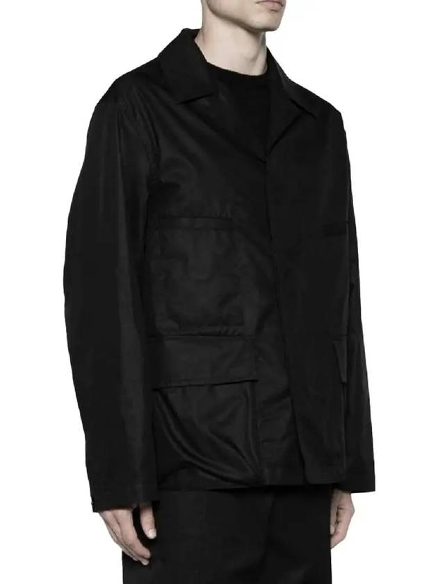 4 Pocket Overshirt Jacket Black - LEMAIRE - BALAAN 4