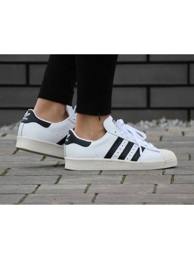 01S76416OriginalSuperstar 80SVampire White Black - ADIDAS - BALAAN 7