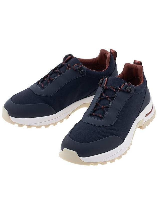 Trail Walk Low Top Sneakers Navy - LORO PIANA - BALAAN 2