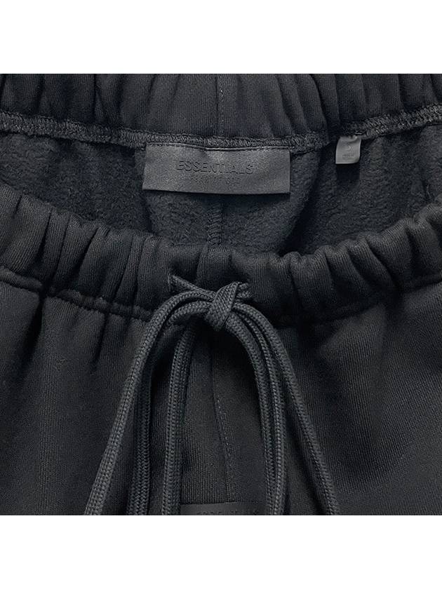 Essential  Fleece Soccer Shorts Black - FEAR OF GOD ESSENTIALS - BALAAN 8