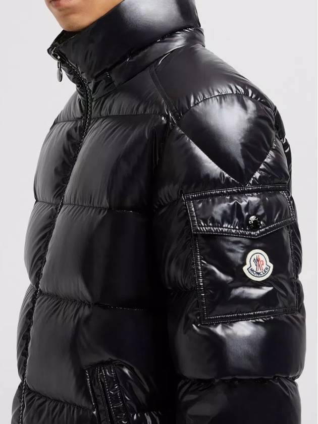 Men's Maya Short Down Padding Black - MONCLER - BALAAN 3