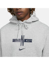 England Football Pullover Hoodie Grey - NIKE - BALAAN 4