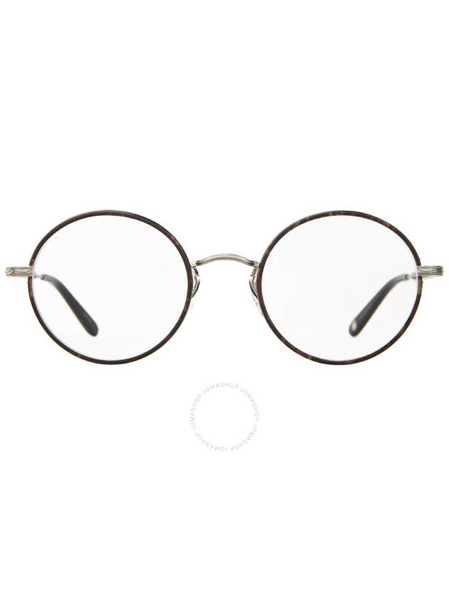 Garrett Leight FONDA Demo Round Eyeglasses 3060 BBT-BS-BK 49 - GARRETT LEIGHT - BALAAN 1