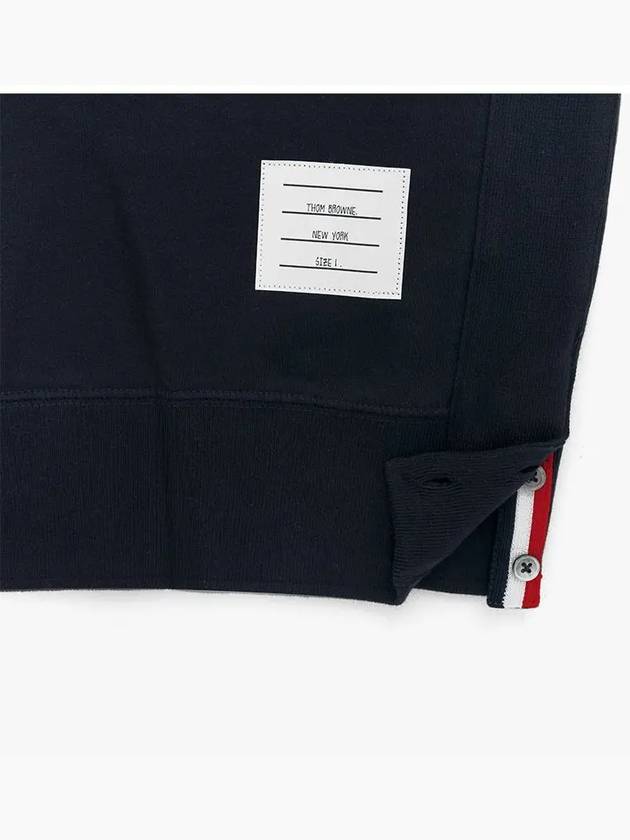 4 Bar Loopback Jersey Sweatshirt Navy - THOM BROWNE - BALAAN 5