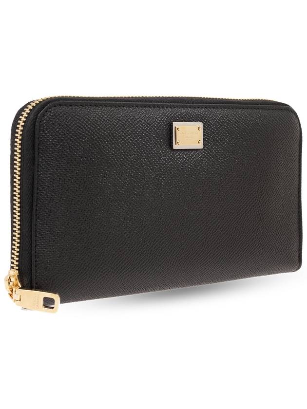 logo leather long wallet - DOLCE&GABBANA - BALAAN 5