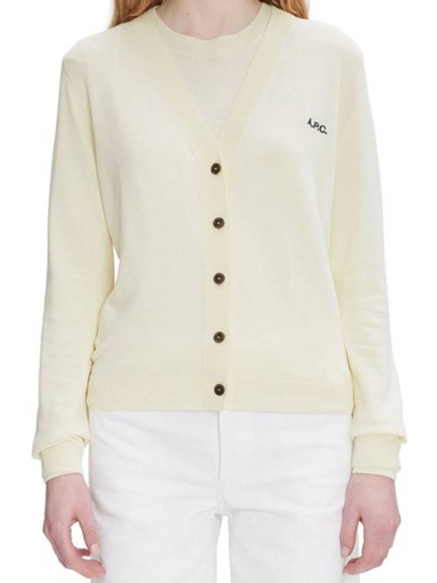 Bella Cardigan Ecru Women's - A.P.C. - BALAAN 6