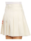 Naomi Pleated Skirt Almond Milk - J.LINDEBERG - BALAAN 9