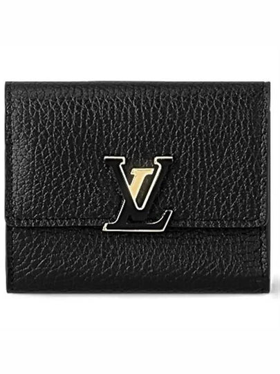 Capucines XS Half Wallet Black - LOUIS VUITTON - BALAAN 2