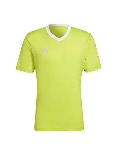 Entrada 22 Short Sleeve T-Shirt Yellow - ADIDAS - BALAAN 1