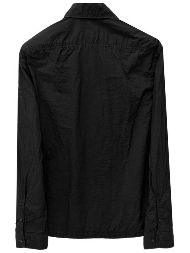 Taylon L Lens Shirt Zip Up Jacket Black - CP COMPANY - BALAAN 3